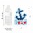 Big Dot of Happiness Ahoy It's a Boy - Anchor Decor DIY Nautical Baby Shower Essentials 20 Ct Perspective: bottom