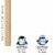 Big Dot of Happiness Winter Penguins DIY Shaped Holiday & Christmas Party Cut-Outs - 24 Count Perspective: bottom