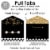Big Dot of Happiness New Year’s Eve Gold Party Game Pickle Cards Pull Tabs 3-in-a-Row 12 Ct Perspective: bottom