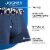 Jockey Mens Boxer Brief Size XXL - Black Perspective: bottom