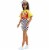 Barbie Fashionistas Doll, Curvy, Long Hair with Crop Top, Skirt, Sneakers & Sunglasses Perspective: bottom