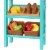 Barbie Farmers Market Playset, Barbie Doll (Blonde), Stand, Register & Accessories Perspective: bottom