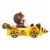 Hot Wheels Tanooki Mario Bumble V Toy Car Perspective: bottom