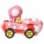 Mattel® Hot Wheels® Mario Kart™ Toadette Birthday Girl Toy Vehicle Perspective: bottom