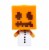 Minecraft Mini Snow Golem Figurine Perspective: bottom