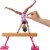 Barbie Gymnastics Playset: Brunette Doll with Twirling Feature, Balance Beam, 15+ Accessories Perspective: bottom