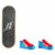 Mattel® Hot Wheel® Skateboard Perspective: bottom