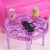 Barbie Indoor Furniture Playset, Living Room Includes Kitten, Furniture and Accessories Perspective: bottom