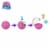 Mattel Polly Pocket Sparkle Cove Adventure Compact Toy Perspective: bottom