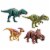 Mattel Jurassic World Wild Roar Parasaurolophus Dinosaur Figure Perspective: bottom