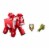 Mattel Minecraft Mooshroom Action Figure Perspective: bottom