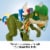 Fisher-Price Imaginext Jurassic World Thrash Attack Dilophosaurus Perspective: bottom