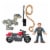 Fisher-Price Imaginext® Jurassic World Owen Blue Perspective: bottom