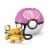 MEGA™ Pokemon™ Dedenne With Love Ball Building Set Perspective: bottom