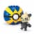MEGA™ Pokemon™ Pancham With Quick Ball Building Set Perspective: bottom