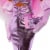 Mattel® Barbie® Deluxe Style™ Doll #1 With Pink Hair and Glossy Pink Dress Perspective: bottom