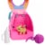 Mattel​Barbie® Family & Friends™ Playtime Kitty Backpack Brunette Chelsea Doll Perspective: bottom