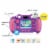 PlayZoom Snapcam Duo Kids Digital Camera - Purple Perspective: bottom