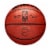 Wilson Sporting Goods NBA Authentic Indoor Basketball - Orange/Black Perspective: bottom