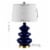 SAFAVIEH Brielle 26.5 Table Lamp | Navy | Perspective: bottom