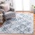 Safavieh Martha Stewart Isabella Area Rug - Ivory/Turquoise Perspective: bottom