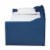 Bowery Hill Navy Blue Velvet Twin Size Daybed with Trundle Perspective: bottom