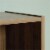 Home Square 2 Piece Modern Engineered Wood Bookcase Set in Summer Oak Perspective: bottom
