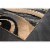 MDA Home Rhodes Brown/Gray Transitional Polypropylene Area Rug - 3'5  x 5'5 Perspective: bottom