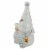 Northlight 17  LED Lighted White and Gray Gnome Christmas Tabletop Decoration Perspective: bottom