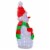 Northlight 25  Lighted Commercial Grade Acrylic Christmas Snowman Display Decoration Perspective: bottom