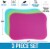 Zulay Kitchen Flexible Cutting Board Mats Set of 3 - Curved Edge (Green,Blue,Grape) Perspective: bottom