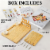 Zulay Kitchen Premium Bamboo Cheese Board Set Perspective: bottom