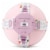 Core Kitchen 12 Piece Mixing Bowl Set With Lids - Pink Perspective: bottom