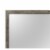 41 In. X 41 In. Classic Square Wood Framed Dresser Mirror Perspective: bottom
