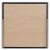 Lorana 38 In. X 38 In. Modern Square Framed Dresser Mirror Perspective: bottom