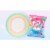 Birthday Rainbow Cotton Candy Cake (Pack of 1) - 5 Flavors 4.5" Round x 2.2" High Perspective: bottom