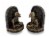 Zombie Breaking Out of Grave Bookend Set of 2 Perspective: bottom