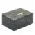 Marble 7X5 Marble Box W/ Bee Accent, Black Perspective: bottom