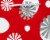 American Greetings Medium Christmas Snowflakes Gift Bag Perspective: bottom