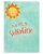 American Greetings #56 Thinking of You Card (Sun and Daisy) Perspective: bottom
