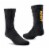 Ariat Work Black Premium Ringspun Cotton Crew Socks - Large Perspective: bottom