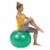 Gymnic Plus Fitness Ball - Green Perspective: bottom