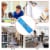 AGPTEK 12  A4 Paper Trimmer Cutter Picture Cutting Label Design Photos Blue Perspective: bottom
