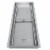 49 X16  Drop-In Fire Pit Pan W/Burner Table-Top Fireplace Parts Propane Tank Perspective: bottom