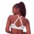 Bali Lace Desire Wire-Free Bra - White Perspective: bottom