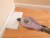 Shark® Steam Pocket Steam Mop - Purple Perspective: bottom