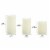 Sterno Home Flameless Pillar Candles - Ivory Perspective: bottom
