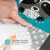 bbluv B0130 Multi Reversible Playmat - Tiles Perspective: bottom