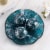 WHOLE HOUSEWARES | 11.5  Glass Mosaic Decorative Centerpiece Tray Turquoise | Home Décor Perspective: bottom