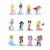 Hasbro Disney Princess Comics Series 1 Mini Dolls Perspective: bottom